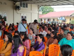 Cooling System Pemilu Damai 2024 Terus di Gencar Polsek Siak Hulu