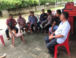 Polsek Tapung Ajak Masyarakat Desa Kota Batak Untuk Sukseskan Pemilu