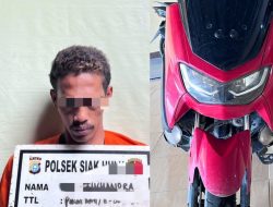 Tim Opsnal Hantu Malam Reskrim Polsek Siak Hulu Tangkap DPO Residivis Spesial Jambret