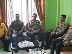 Kapolsek Perhentian Raja Silaturahmi bersama UPIKA Kecamatan Ajak Ciptakan Pemilu Damai