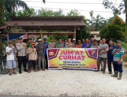 Cooling System Pemilu Damai 2024, Jajaran Polsek Kempas Laksanakan Kegiatan Jumat Curhat & Jumat Barokah.