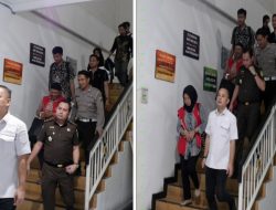 Penyidik Kejari Sidoharjo Melakukan Penahanan Terhadap 3 Orang Tersangka Dugaan Tindak Pidana Korupsi Kerjasama Antara PDAM “Delta Tirta” dengan KPRI