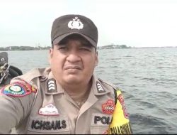 Polsek Kateman Susuri Sungai Hingga Pelosok Desa Dalam Rangka Cooling System Pemilu Damai 2024