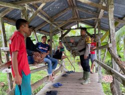 Cooling System Bhabinkamtibmas Desa Penjuru Briptu Agus Saputra Gencar Laksanakan Sosialisasi Dan Himbauan