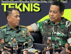 Aspidmil Kejati Riau melaksanakan Koordinasi Teknis Penanganan Perkara ke Oditurat Militer I-03 Pekanbaru