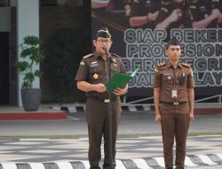 Asisten Tindak Pidana Khusus Kejaksaan Tinggi Riau Imran Yusuf : Penerima Apel Kerja Pagi