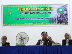 Kejaksaan Tinggi Riau Beri Penerangan Hukum Pemahaman dan Pencegahan Tindak Pidana Korupsi