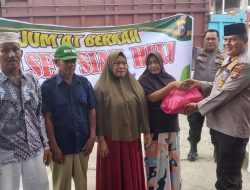 Acungan Jempol, Kapolsek Siak Hulu Konsisten Laksanakan Giat Jum’at Curhat, Jumat Berkah Dan Cooling System Pemilu