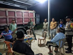 Polsek Kempas Gelar Patroli Tiga Pilar, Berikan Rasa Aman dan Nyaman untuk Masyarakat.