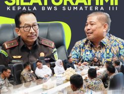 Kajati Riau Akmal Abbas, S.H., M.H : Terima Kunjungan Kerja Sekaligus Silaturahmi Kepala Balai Wilayah Sungai (BWS) Sumatera III KemenPUPR