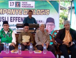 Kampanye Dialogis Bersama H.Rusli Effendi Calon Legislatif DPR-RI Partai Persatuan Pembangunan Dapil Riau 1 di Rokan Hilir