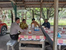 Polsek Tambang Ajak Masyarakat Berperan Aktif Menjaga Keamanan Menjelang Pemilu Damai 2024