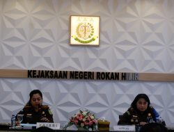 Asisten Pengawasan Kejaksaan Tinggi Riau Ayu Agung : Melakukan Inspeksi Umum dan Khusus di Kejaksaan Negeri Rokan Hilir