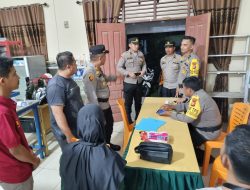 Polsek Tambang Bangun Solid Sinergi Pengawalan Logistik Pemilu 2024