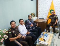 Wakajati Riau Sambut Kedatangan Direktur B Jamintel Kejaksaan Agung Republik Indonesia