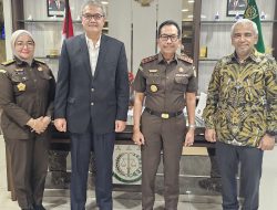 Kajati Riau Terima Kunjungan Kerja Sekaligus Silaturahmi Pimpinan PT. Pertamina Hulu Rokan Wilayah Kerja Rokan