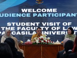 Kepala Biro Umum Kejaksaan Agung Yudi Indra Gunawan Menerima Audiensi Mahasiswa Fakultas Ilmu Hukum