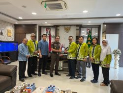 Kajati Riau Akmal Abbas : Terima Kunjungan Kerja Sekaligus Silaturahmi Asosiasi Pengusaha Indonesia (Apindo) Riau