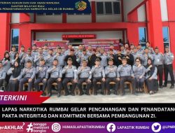LAPAS NARKOTIKA RUMBAI GELAR PENCANANGAN DAN PENANDATANGANAN PAKTA INTEGRITAS DAN KOMITMEN BERSAMA PEMBANGUNAN ZI