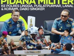 Aspidmil Kejati Riau melakukan Koordinasi Non Teknis ke Polres Lingga, Puslatpurmar, Lanal & Koramil Dabo Singkep wilkum Kab. Lingga Kepulauan Riau