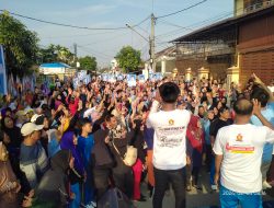 Senam Gemoy Bersama Ribuan Masyarakat, Prabowo-Gibran Satu Putaran Menggema Di Jalan Pimpinan