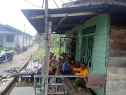 Kegiatan Rutin di Kepenghuluan Bagan Jawa Syafri Datuk Penghulu Ajak RT/RW Bersih-bersih Kampung Bersejarah