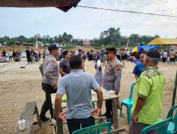 Kapolsek Tambang Tinjau Tradisi Balimau Kasai di Kuapan dan Padang Luas