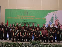 Pra Musrenbang Jaksa Agung Muda Bidang Intelijen dengan tema : ”Optimalisasi Perencanaan Anggaran Untuk Tranformasi Penegakan Hukum Modern Menuju Indonesia Emas 2045”