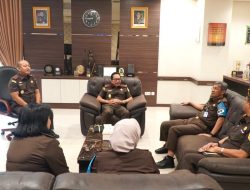 KUNJUNGAN KERJA INSPEKTUR KEUANGAN PADA JAMWAS KEJAKSAAN AGUNG RI DALAM RANGKA INSPEKSI KHUSUS