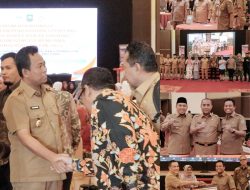 H. Sulaiman SS. MH Wakil Bupati Rokan Hilir Terima Penghargaan Terbaik III Pekan Grebek Unmet Need dari Pj Gubernur Riau