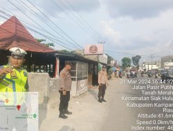 Jadikan Ramadhan 1445 H Tambah Aman, Polsek Siak Hulu Lakukan Pengamanan Tertib Ramadhan LK 2024