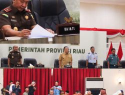 Wakil Kepala Kejaksaan Tinggi Riau Hendrizal Husin Hadiri Rakor Ketersediaan Bahan Pokok & Kesiapan Arus Mudik Lebaran Tahun 2024