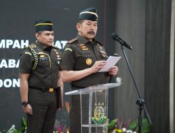 Jaksa Agung ST Burhanuddin: Memberikan Amanat serta Melantik Kepala Kejaksaan Tinggi dan Pejabat Eselon II di lingkungan Kejaksaan Agung