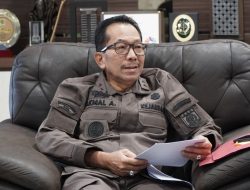 Kepala Kejaksaan Tinggi Riau menerima Silaturahmi sekaligus Wawancara dari Media Bisnis Indonesia