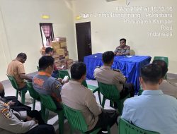 Pimpin Anev, Ini Arahan Kapolsek Tambang!