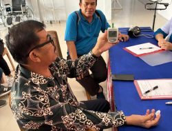 Dalam Rangka Memperingati Hari Bakti Pemasyarakatan yang ke-60, Lapas Narkotika Rumbai Sukses gelar Kegiatan Pemasyarakatan Sehat.