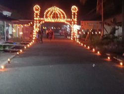 Semarak Ramadhan : Ketua Rukun Tetangga Jalan Makmur Bagan Jawa Gelar Lampu Colok Malam Ke-27