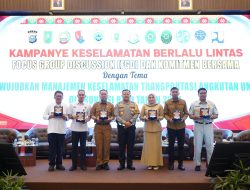 Ditlantas Polda Riau gelar Kampanye keselamatan dan FGD bersama pengusaha angkutan Umum