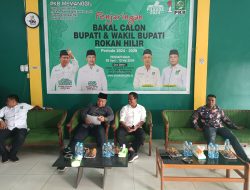 H. Sulaiman Maju Calon Bupati Rohil Menyerahkan Formulir Pendaftaran ke Kantor DPC – PKB Partai Kebangkitan Bangsa