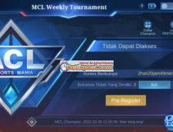 Kenapa Tidak Bisa Ikut MCL MLBB ? Penyebab & Solusi