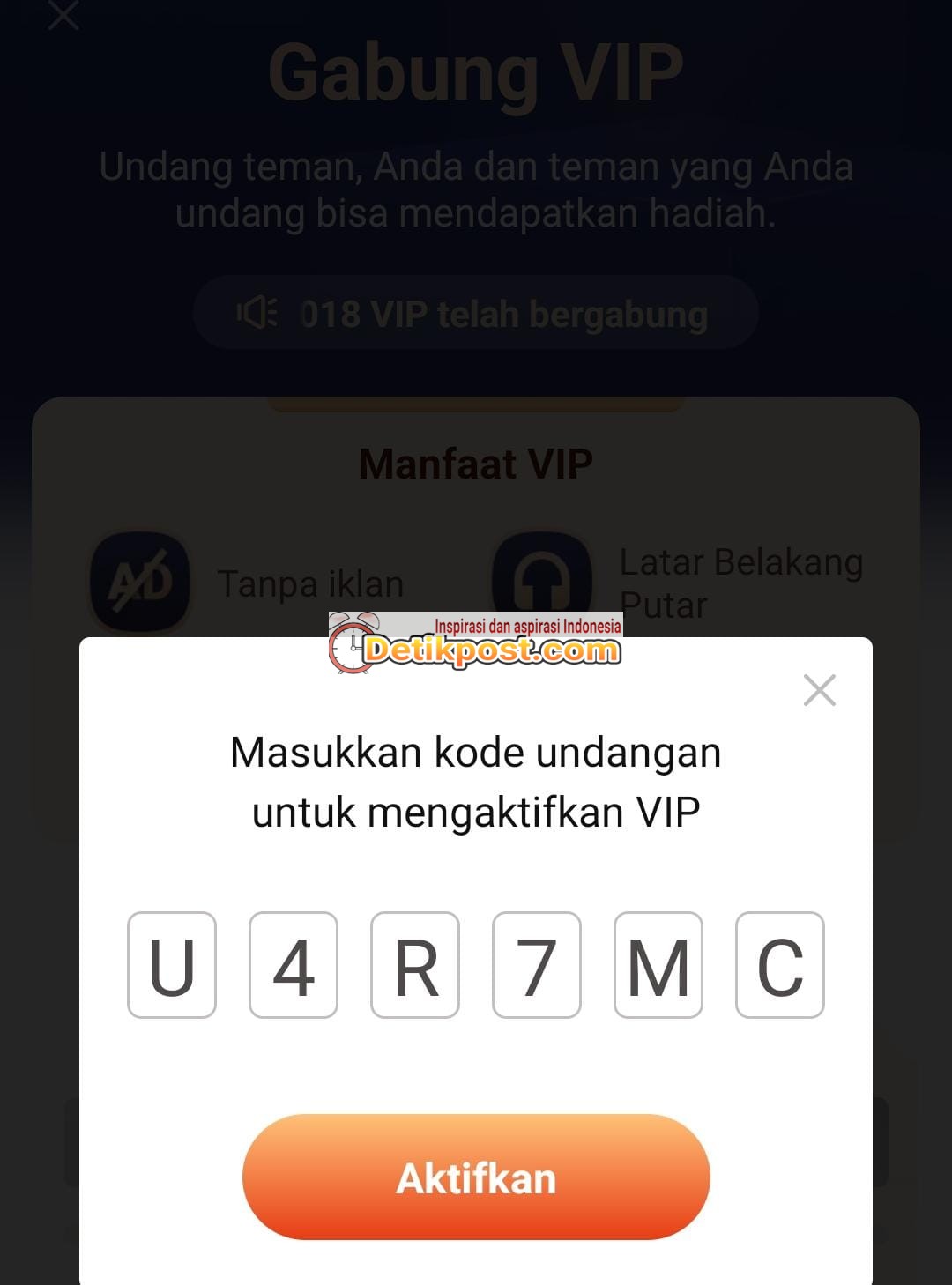 Kode Undangan GoTube VIP Terbaru Buka Fitur Tanpa Iklan