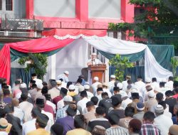 Intip Suasana Sholat Idhul Adha dan Qurban di Rutan, PLT Karutan Pekanbaru Sampaikan Hal Ini
