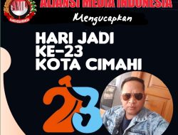 Wasekjend AMI Mengucapkan Hari Jadi Kota Cimahi Ke-23