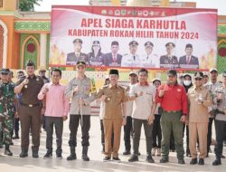 Ketua DPRD Kabupaten Rokan Hilir : Apel Bersama Pencegahan terjadinya kebakaran hutan dan lahan