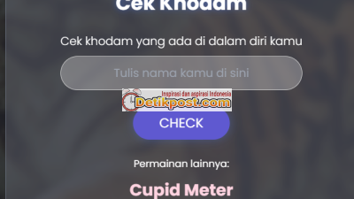 Cara Cek Khodam Diri Sendiri Online Yang Viral