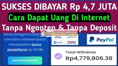 Cara Dapat Uang 4,7 JT dari Bicolink Aman & Terbukti Membayar
