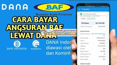 Cara Bayar Angsuran BAF Lewat DANA Tercepat & Aman