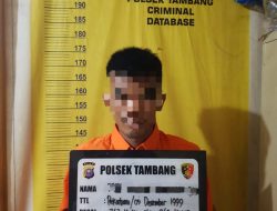 Polsek Tambang Berhasil Amankan Pelaku Pencurian Minyak Goreng di Toko