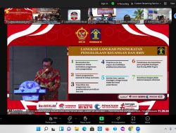 Lapas Pekanbaru Ikuti Kegiatan Penyerahan LHP BPK RI