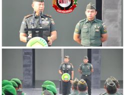 Jam Komandan, Danrem 031/Wira Bima Tatap Muka Bersama Prajurit dan PNS Jajaran.